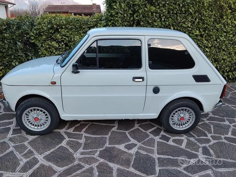 Usata Fiat 124 1970 Bianco Utilitaria