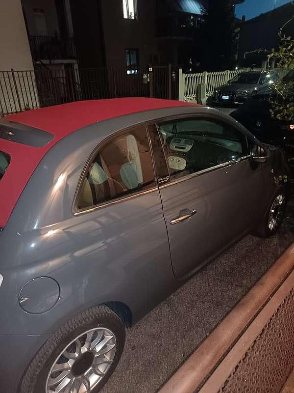 Usata Fiat 500C S 69 CV (50 kW) 2013 Grigio Cabrio