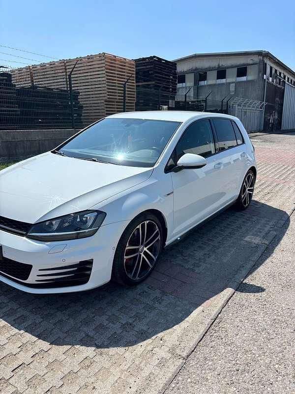 Usata VW Golf VII GTD 184 CV (135 kW) 2015 Bianco Berlina