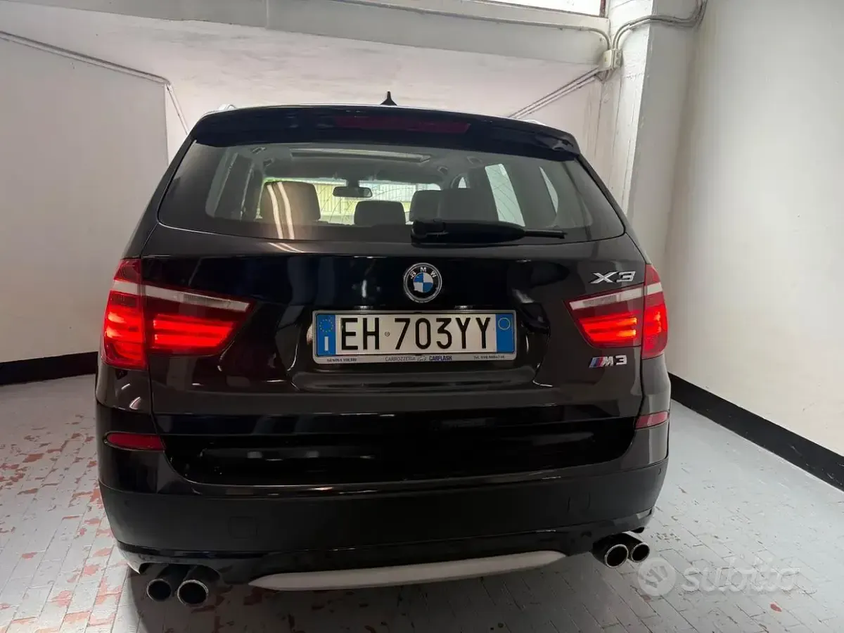 Brugt BMW X3 258 HK (189 kW) 2011 Sort SUV