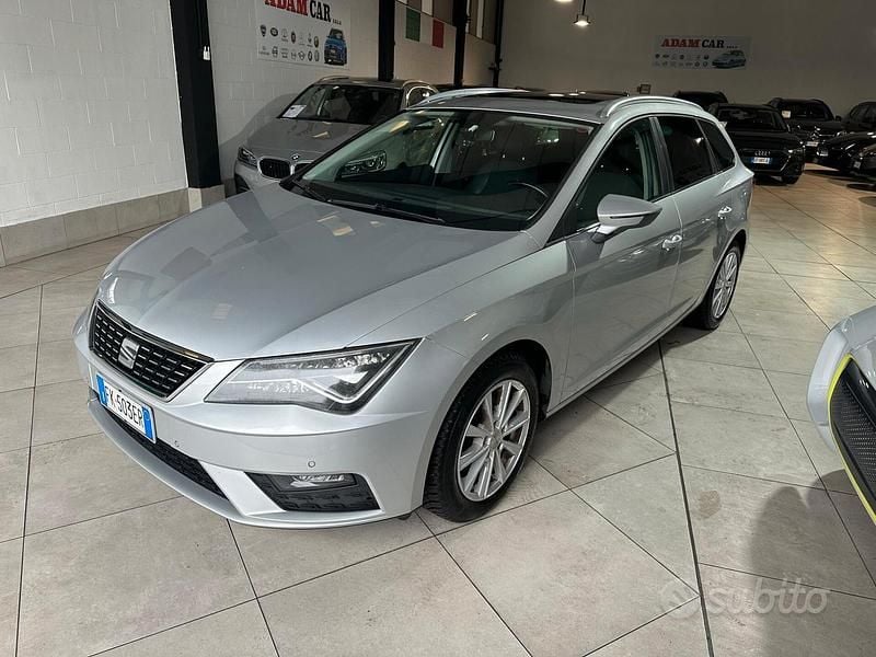 Usata Seat Leon XCELLENCE 150 CV (110 kW) 2017 Grigio Station wagon