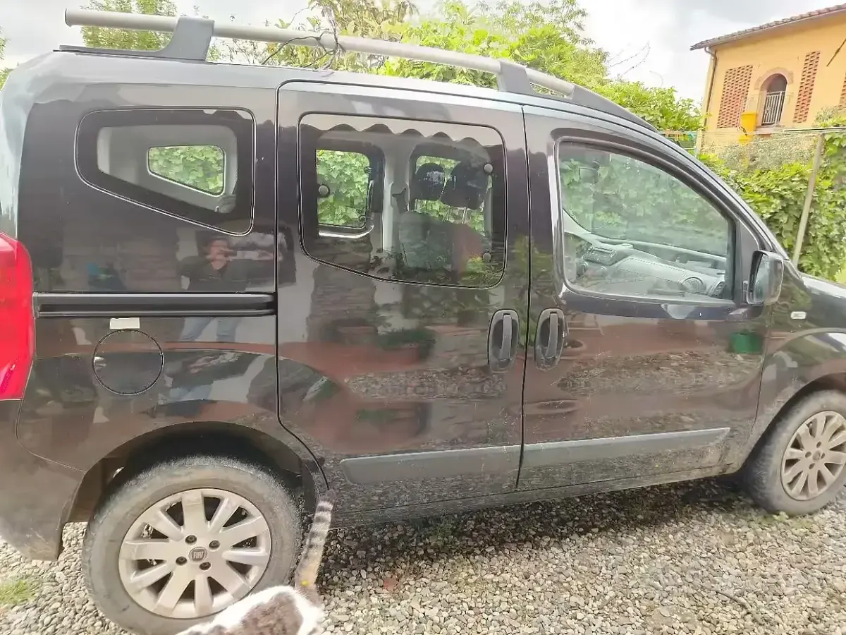 Usata Fiat Qubo 75 CV (55 kW) 2015 Nero Monovolume