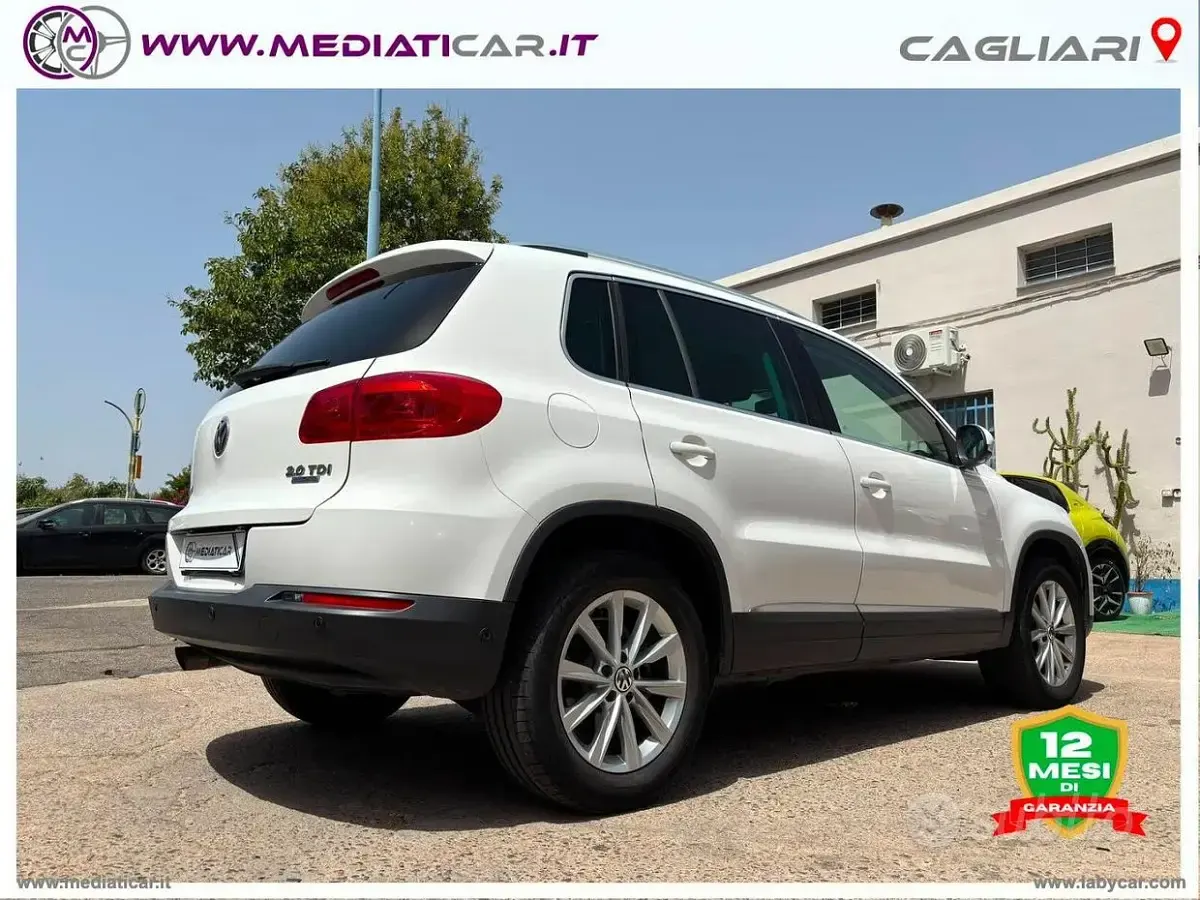 Usata VW Tiguan Sportline 140 CV (102 kW) 2013 Bianco SUV