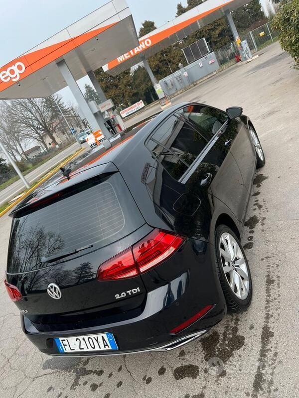 Usata VW Golf VII Sportline 150 CV (110 kW) 2017 Nero Berlina