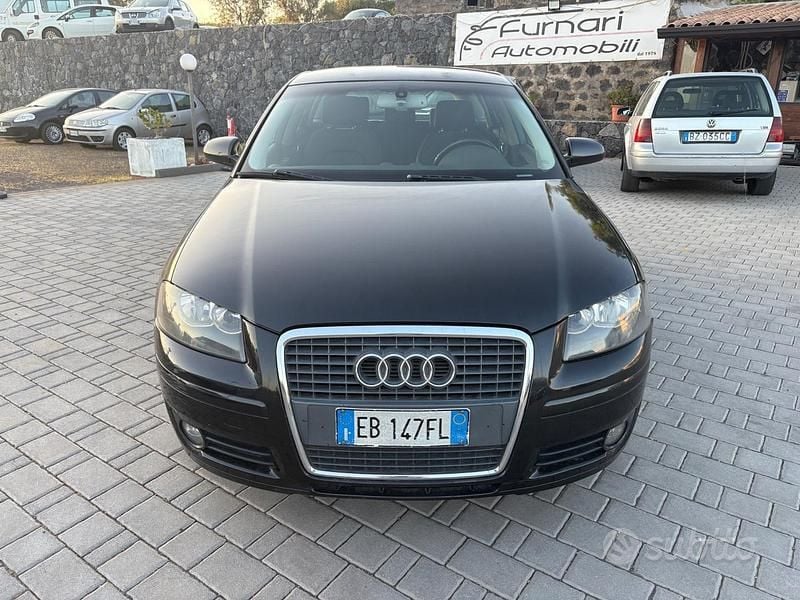 Usata Audi A3 Attraction 140 CV (102 kW) 2008 Nero Utilitaria