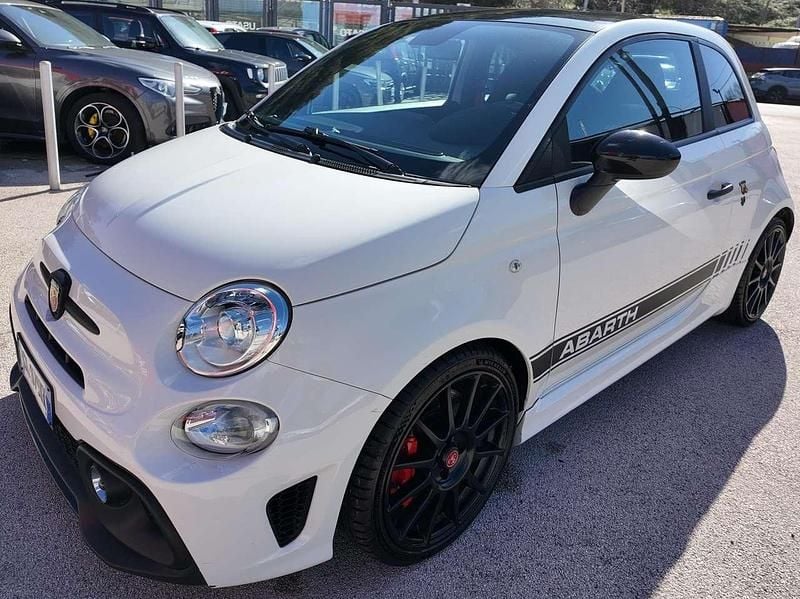 Usata Abarth 595 Competizione 179 CV (131 kW) 2022 Bianco gara/ Utilitaria