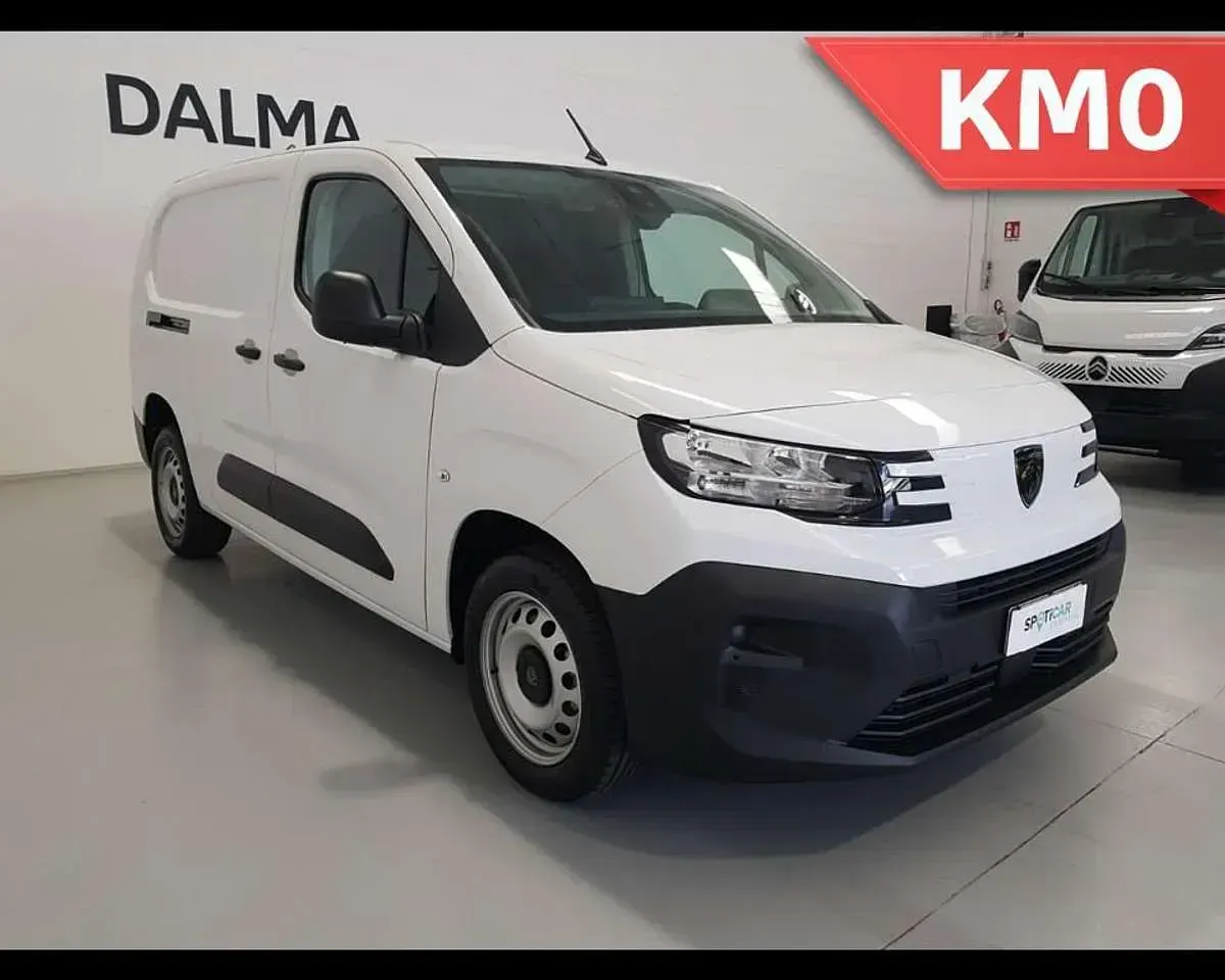 Nuova Peugeot Partner S 131 CV (96 kW) 2025 Kaolin white pastello Monovolume