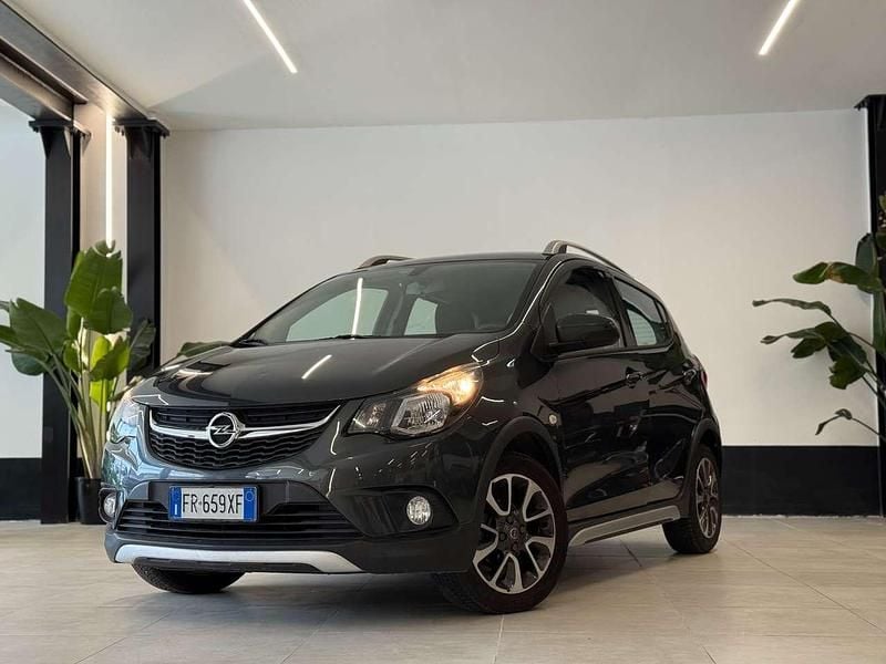 Usata Opel Karl Rocks 75 CV (55 kW) 2018 Grigio Utilitaria