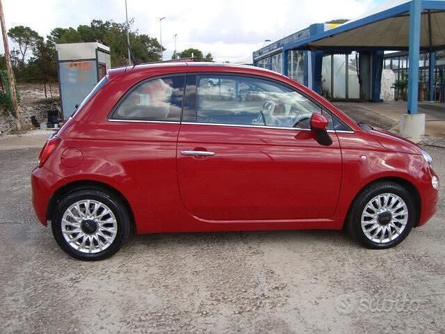 Usata Fiat 500 Lounge 69 CV (50 kW) 2018 Rosso Berlina