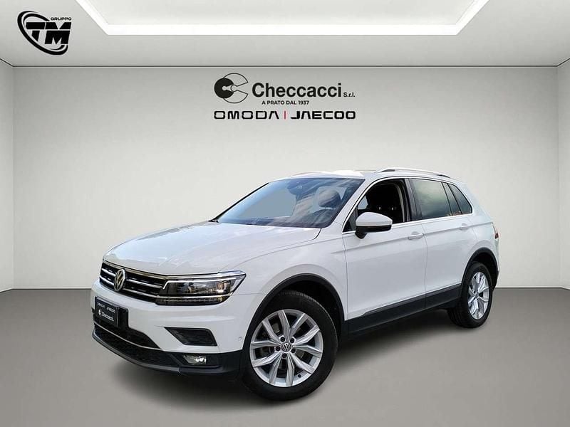 Usata VW Tiguan Advance 150 CV (110 kW) 2019 Bianco SUV