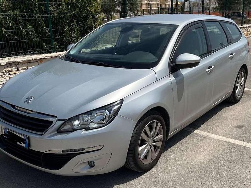 Usata Peugeot 308 Business-Line 99 CV (72 kW) 2016 Argento Station wagon