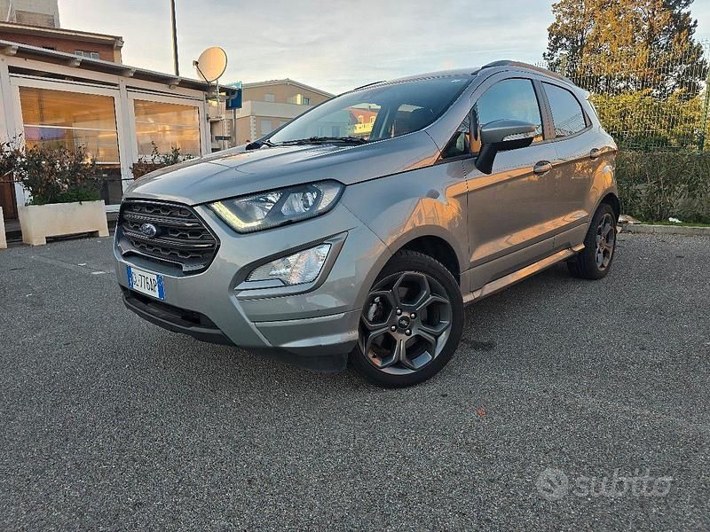 Grigio Usata 2022 Ford Ecosport SUV | 15.900 € (Molto cara) - Immagine 1/4
