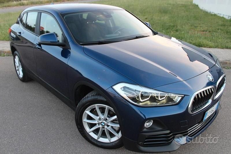 Usata BMW X2 Efficient Dynamics 150 CV (110 kW) 2019 Blu SUV