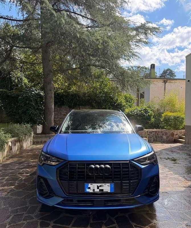 Usata Audi Q3 S-Line 150 CV (110 kW) 2019 Blu/azzurro SUV