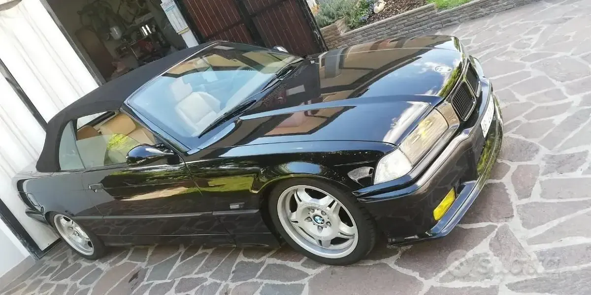 Usata BMW 325 Cabriolet 192 CV (141 kW) 1994 Nero Cabrio