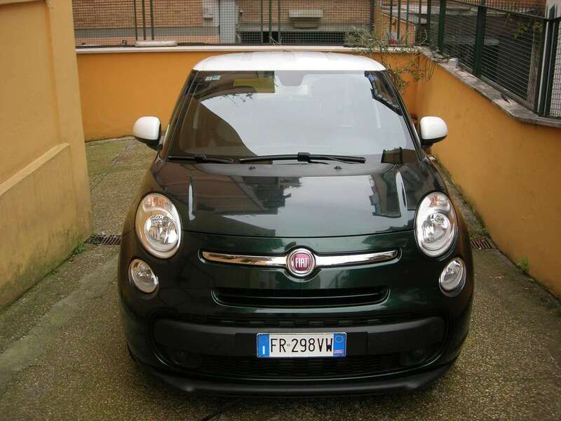 Usata Fiat 500L Business 95 CV (69 kW) 2017 Verde Monovolume