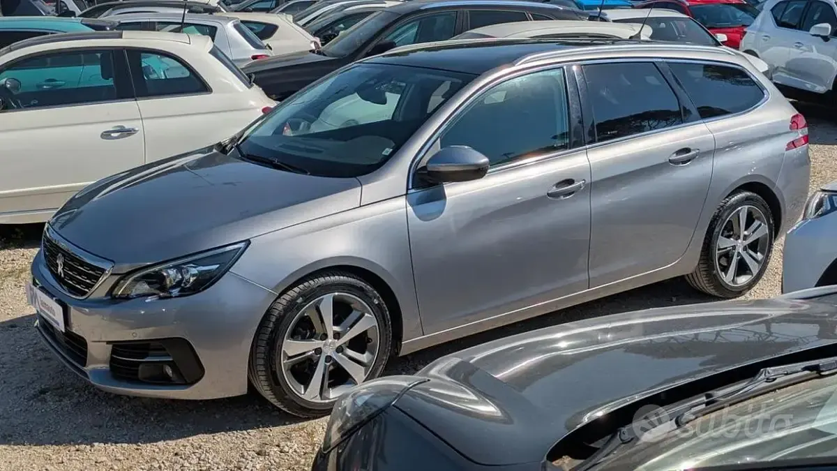 Usata Peugeot 308 131 CV (96 kW) 2018 Grigio Station wagon
