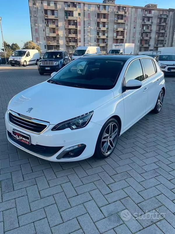Usata Peugeot 308 Allure 119 CV (87 kW) 2015 Bianco Berlina