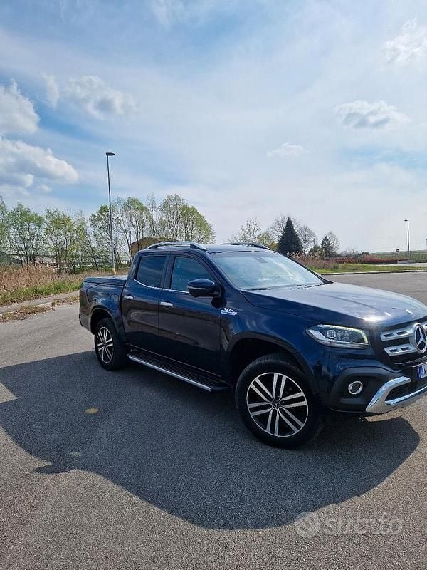 Usata Mercedes X350 258 CV (189 kW) 2019 Blu Pick-up