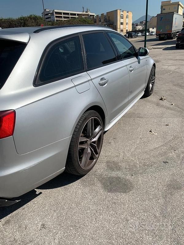 Usata Audi A6 S-Line 177 CV (130 kW) 2012 Grigio Station wagon