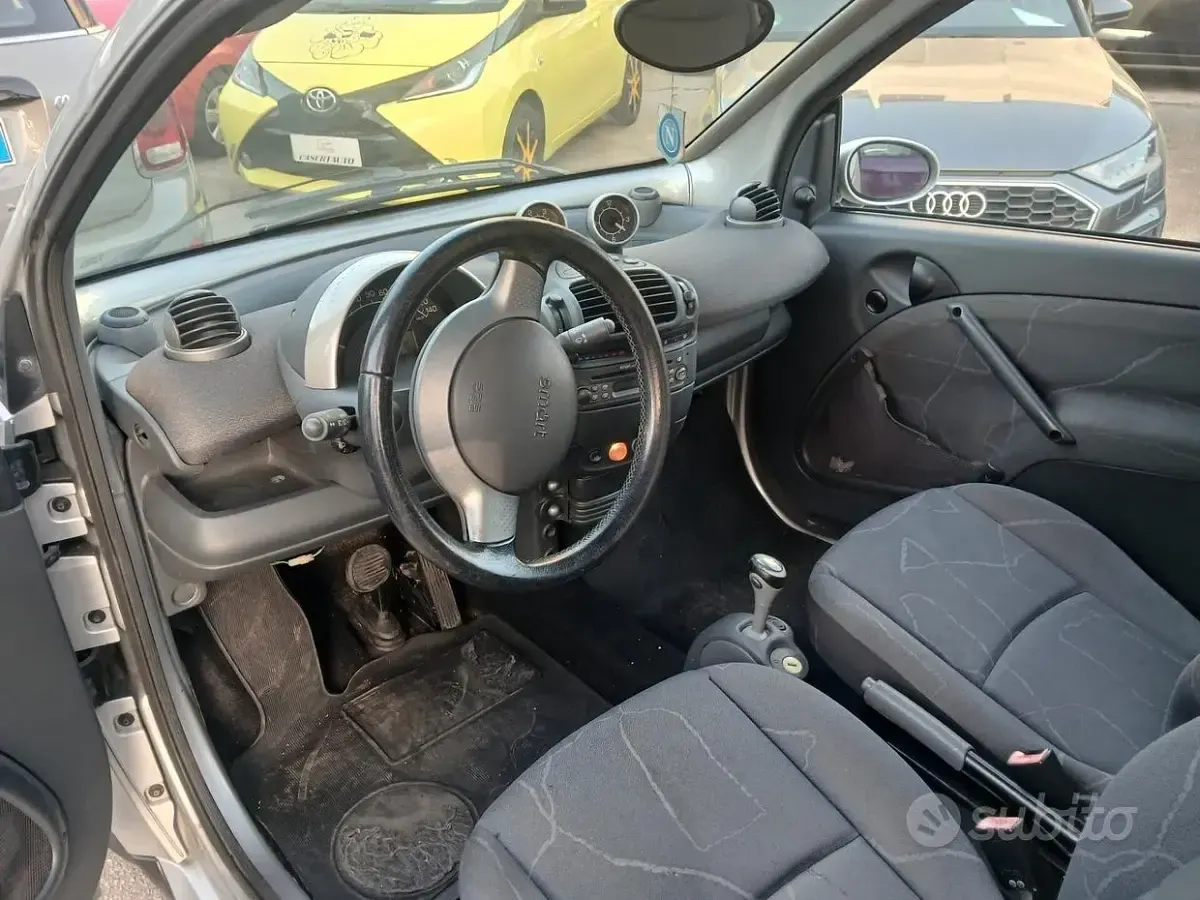 Usata Smart ForTwo Cabrio Pure 41 CV (30 kW) 2004 Nero Cabrio