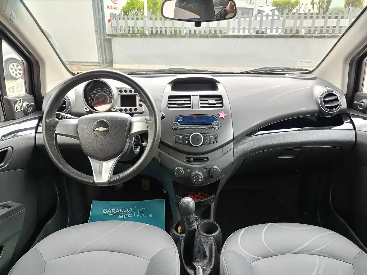Usata Chevrolet Spark 68 CV (50 kW) 2012 Rosso Utilitaria