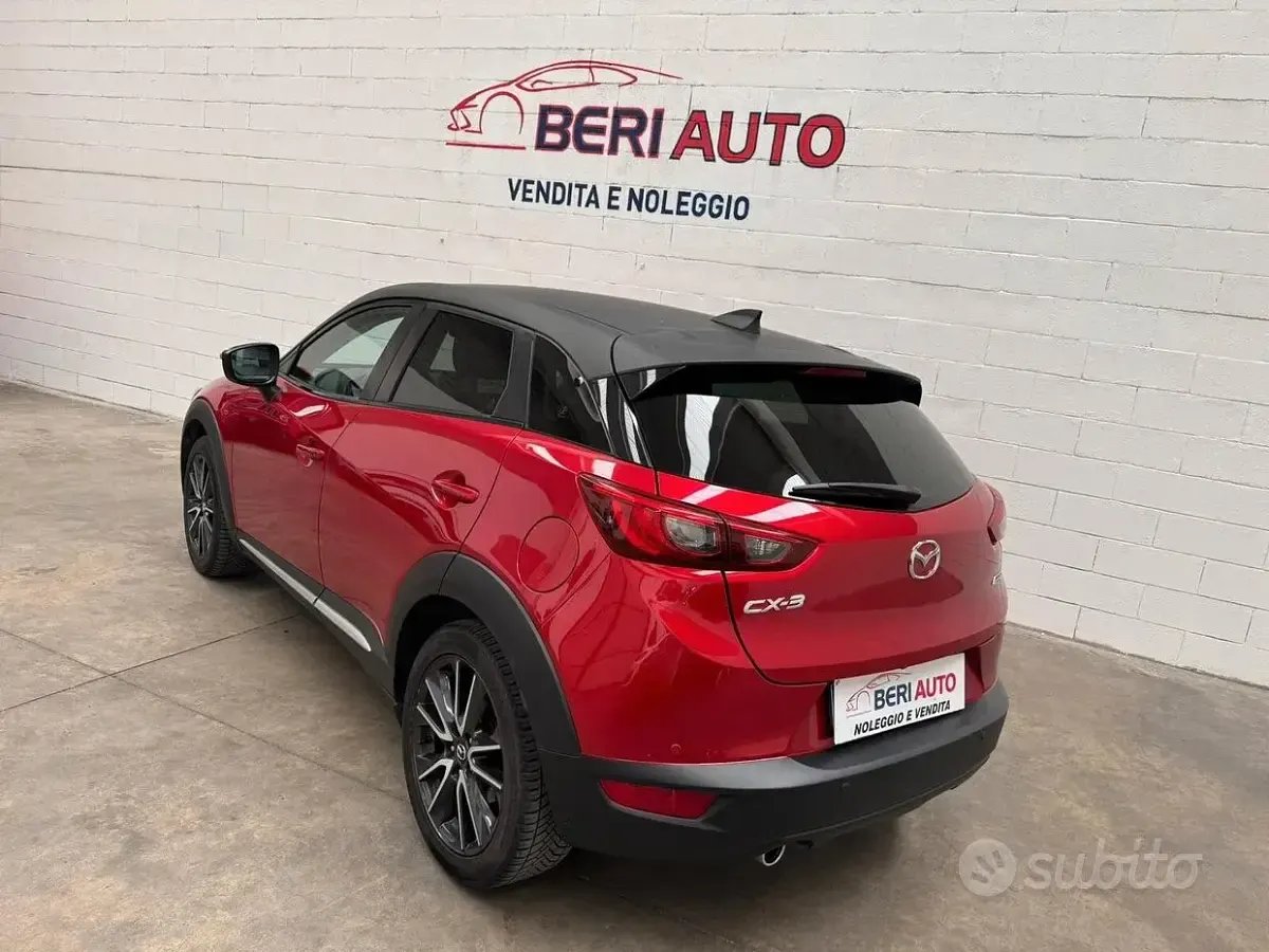 Usata Mazda CX-3 Edition 105 CV (77 kW) 2017 Rosso SUV