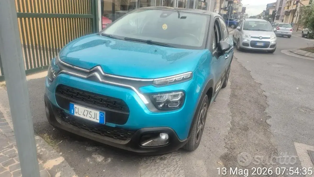 Usata Citroën C3 102 CV (75 kW) 2022 Verde Utilitaria