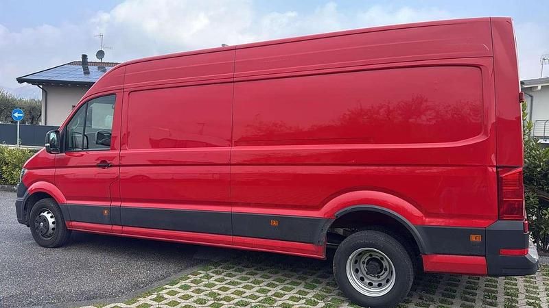 Usata VW Crafter 140 CV (102 kW) 2021 Rosso Furgone