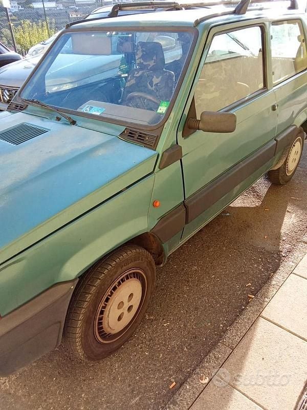 Usata Fiat Panda 39 CV (28 kW) 2000 Verde Utilitaria