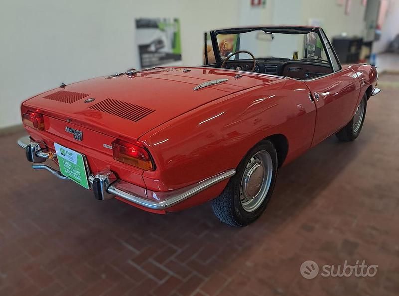 Usata Fiat 850 1970 Rosso Cabrio