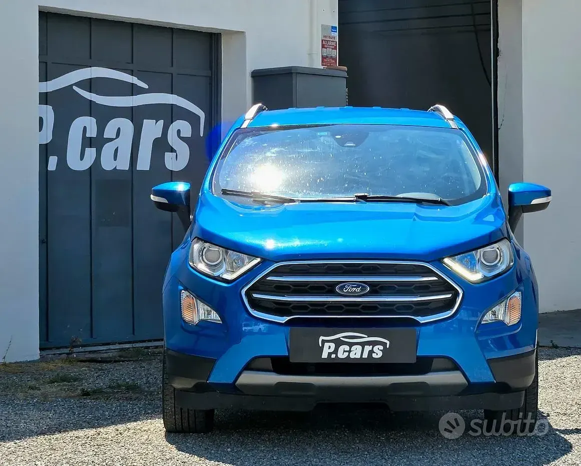 Usata Ford Ecosport Titanium 95 CV (69 kW) 2020 Blu SUV
