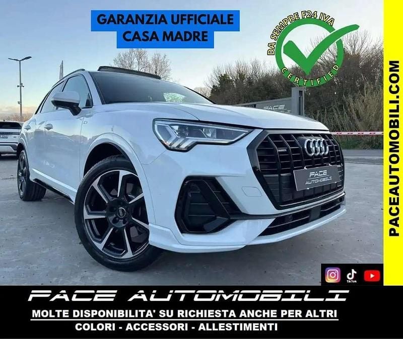 Bianco Usata 2023 Audi Q3 Competition SUV | 44.800 € (Molto cara) - Immagine 1/3