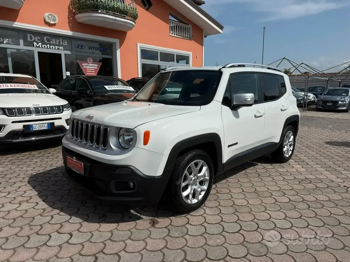 Usata Jeep Renegade Limited 120 CV (88 kW) 2016 Bianco SUV