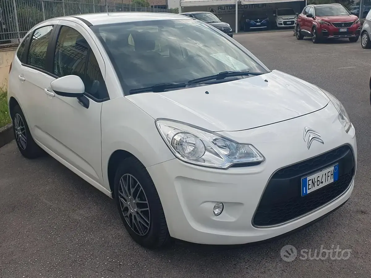 Usata Citroën C3 60 CV (44 kW) 2012 Bianco Berlina