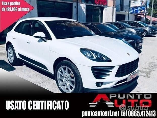 Usata Porsche Macan 252 CV (185 kW) 2018 Bianco SUV