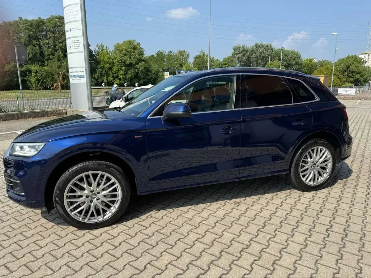 Usata Audi Q5 S-line plus 286 CV (210 kW) 2019 Blu tanzanite SUV