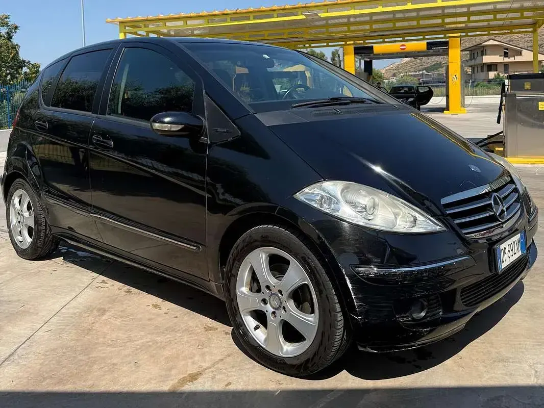 Usata Mercedes A180 Avantgarde 109 CV (80 kW) 2008 Nero Monovolume