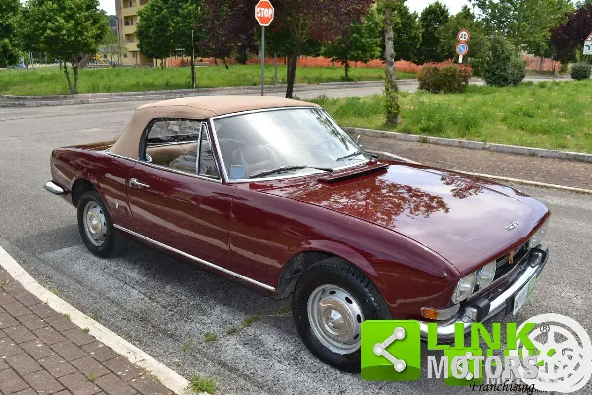 Usata Peugeot 504 97 CV (71 kW) 1977 Bordeaux Cabrio