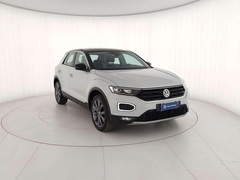 Usata VW T-Roc Advance 150 CV (110 kW) 2019 Bianco SUV