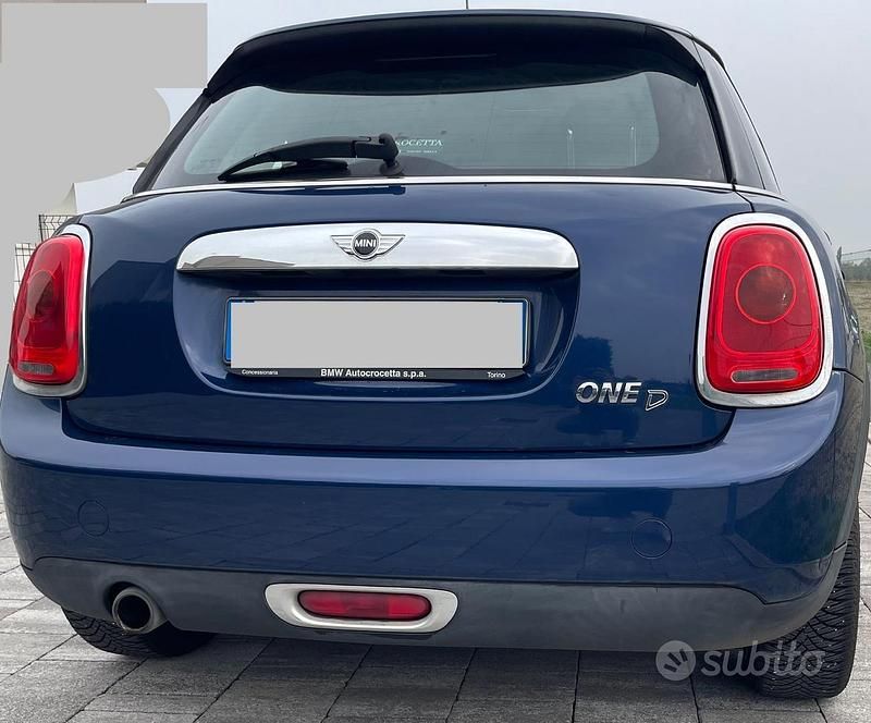 Usata Mini One D 95 CV (69 kW) 2016 Blu Utilitaria