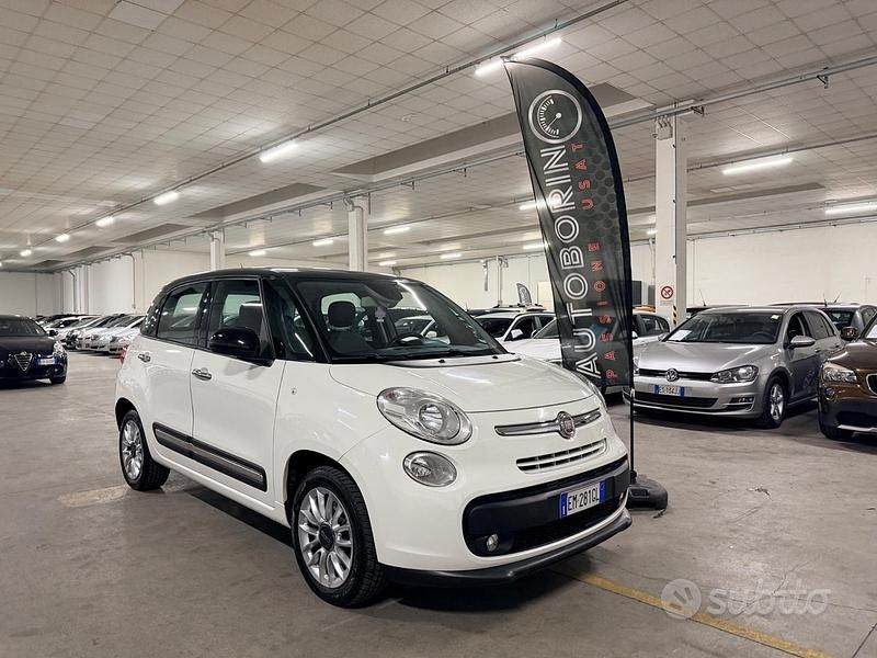 Usata Fiat 500L Lounge 85 CV (62 kW) 2013 Bianco Monovolume