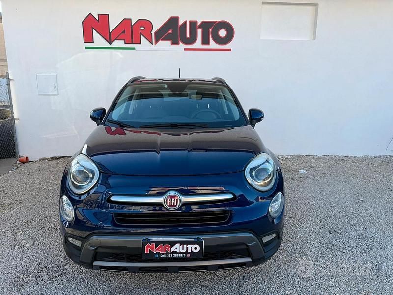 Usata Fiat 500X Cross 140 CV (102 kW) 2015 Blu SUV