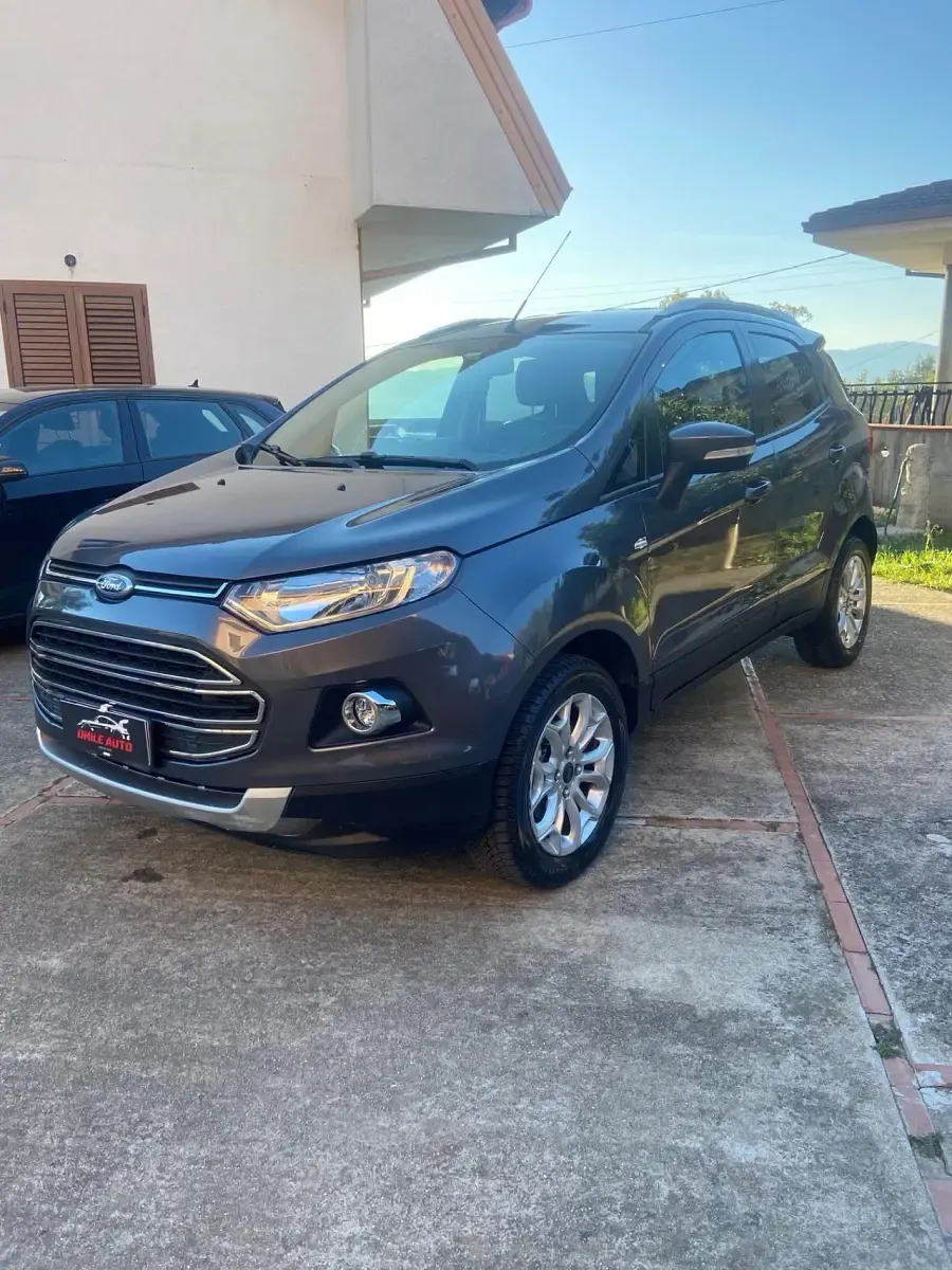 Usado Ford Ecosport Titanium 95 HP (69 kW) 2018 Cinzento SUV