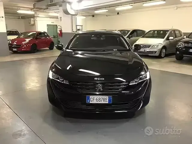 Usata Peugeot 508 Active 131 CV (96 kW) 2021 Nero Berlina