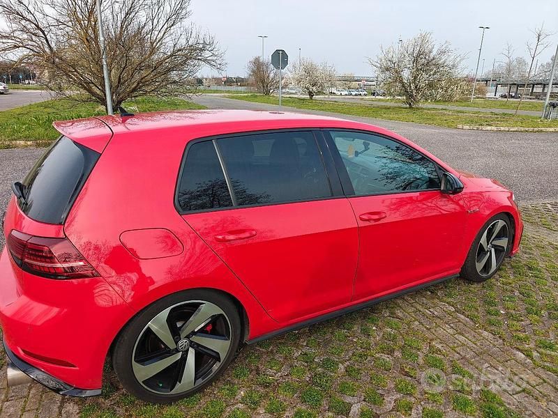 Usata VW Golf VII GTI 230 CV (169 kW) 2017 Rosso Berlina