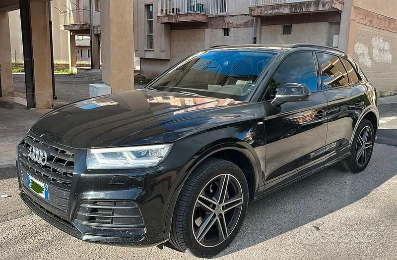 Usata Audi Q5 S-Line 190 CV (139 kW) 2018 Nero SUV