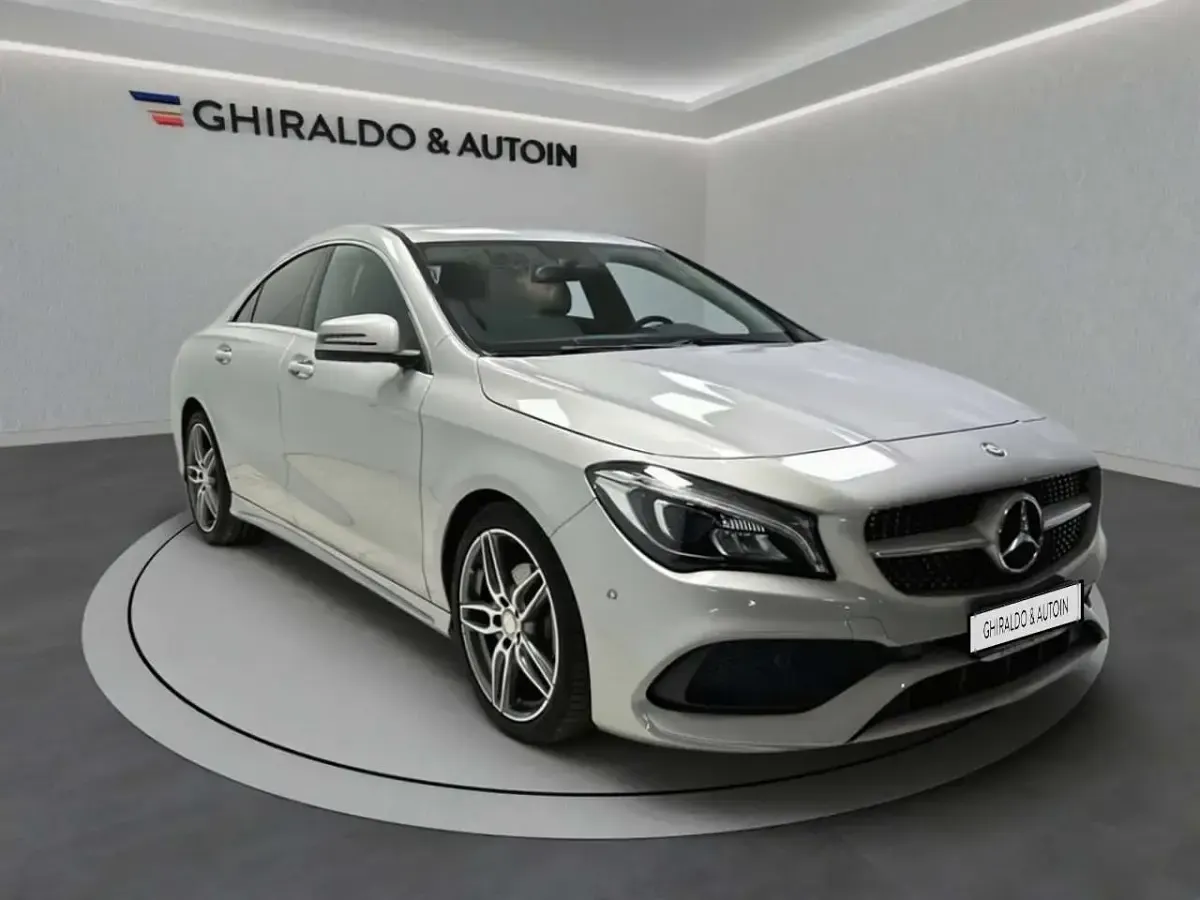 Usata Mercedes CLA200 136 CV (100 kW) 2017 Argento Coupé