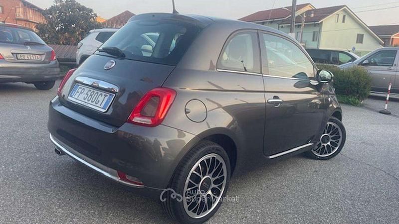 Usata Fiat 500 Lounge 69 CV (50 kW) 2018 Grigio Utilitaria