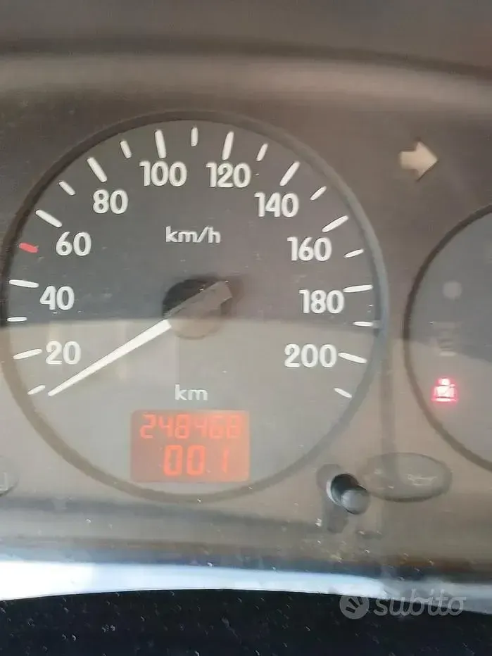 Usata Renault Kangoo 75 CV (55 kW) 2002 Giallo Monovolume
